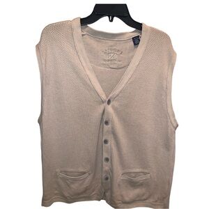 Cutter & Buck Men’s Tan Vest Size XL